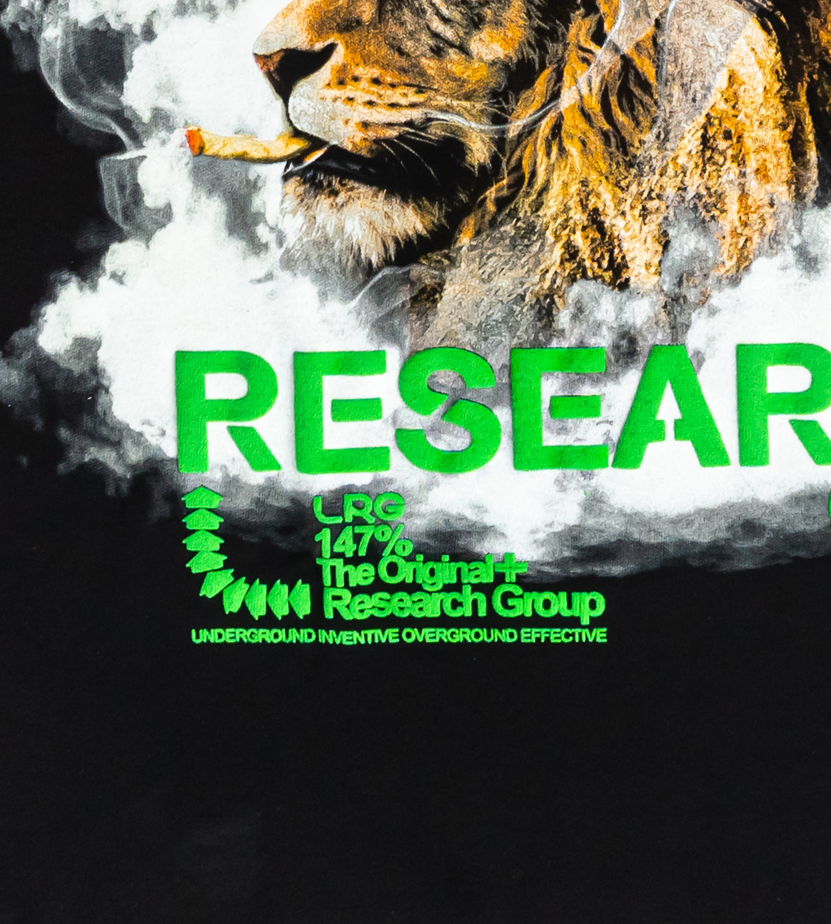 LIFTED ABOVE THE CLOUDS TEE - BLACK