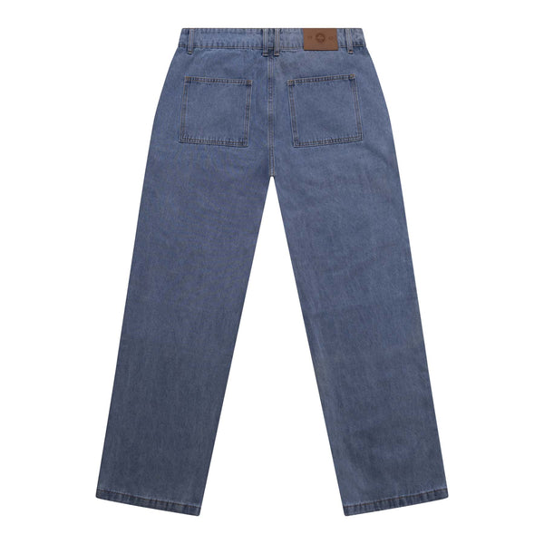 LINE FOR LINE DENIM CARGO PANT - BLUE WASH