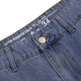 LINE FOR LINE DENIM CARGO PANT - BLUE WASH