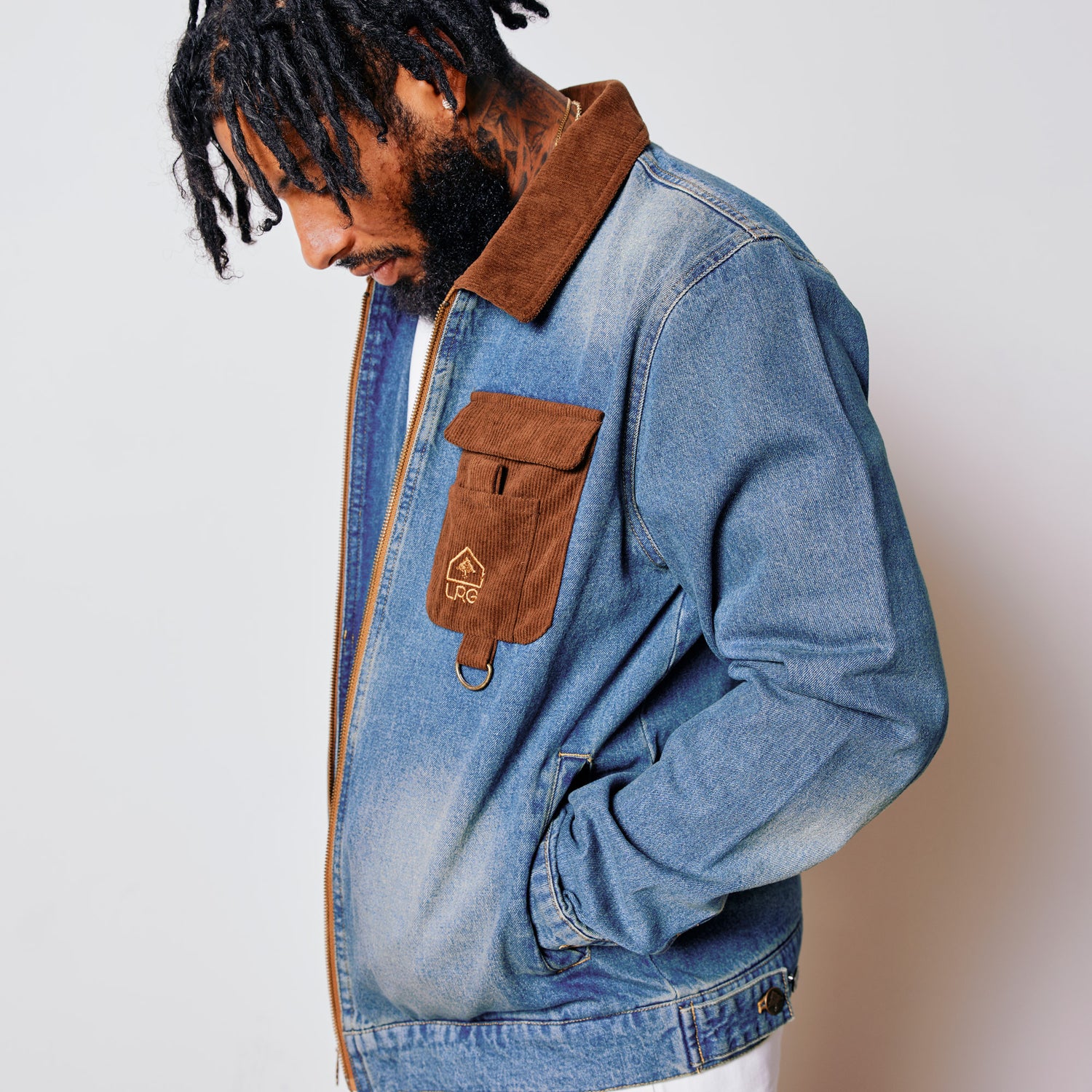 ELEVATED WORK DENIM JACKET - DENIM