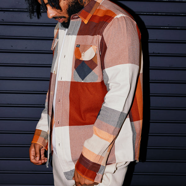 HIGH RESOLUTION FLANNEL - WHITECAP GRAY