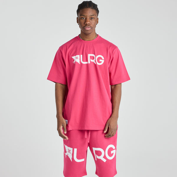LRG EFFECTIVE SHORTS - MAGENTA