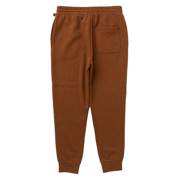 LIFTED SCRIPT JOGGER SWEATPANTS - MEDIUM BROWN