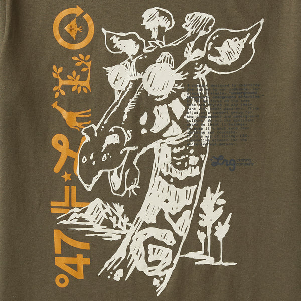 SHADED MOTHERLAND TEE - OLIVE