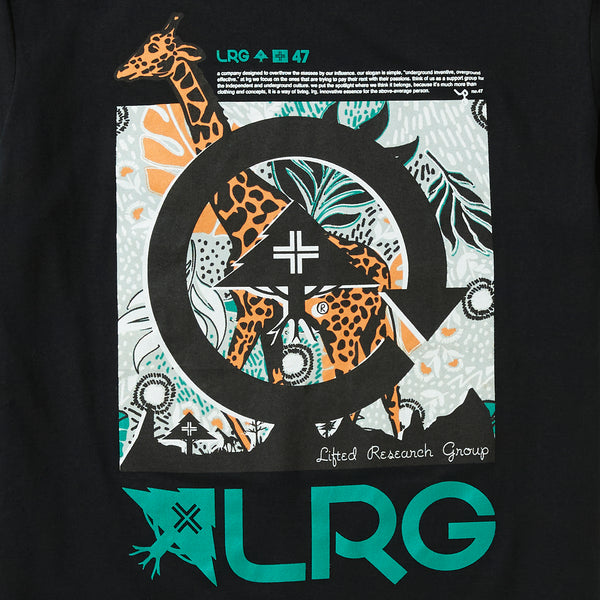 ONWARD G RAF TEE - BLACK