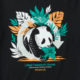PANDA CREATIVE CYCLE TEE - BLACK
