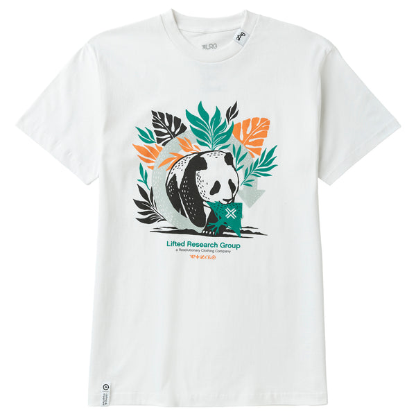 PANDA CREATIVE CYCLE TEE - WHITE