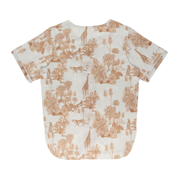 ALL WALKS CAMO MESH JERSEY - CREAM