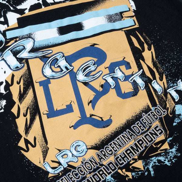 ARGENTINA GRAPHIC TEE - BLACK