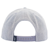 SCRIPT SNAPBACK - Grey/White