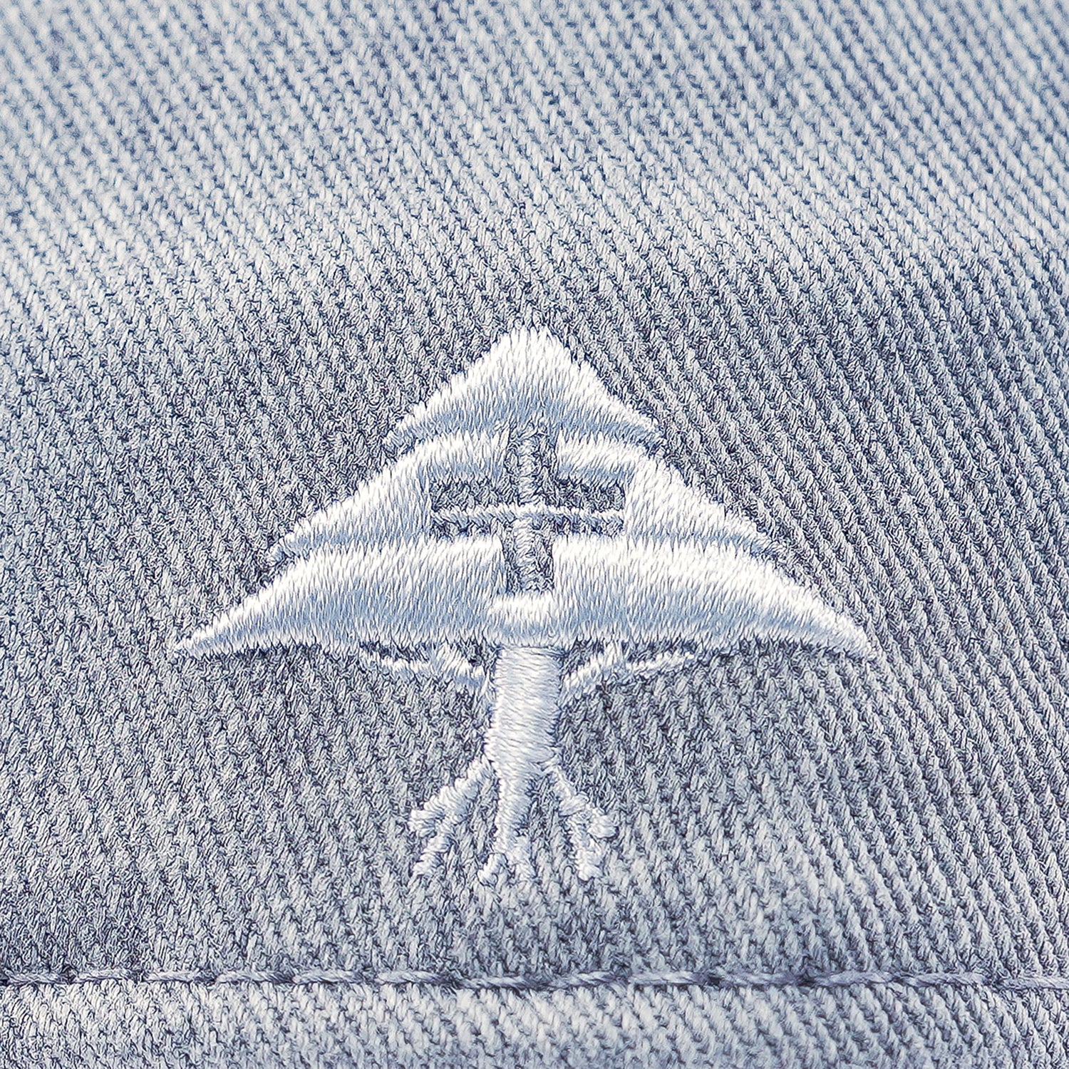 SCRIPT SNAPBACK - Grey/White