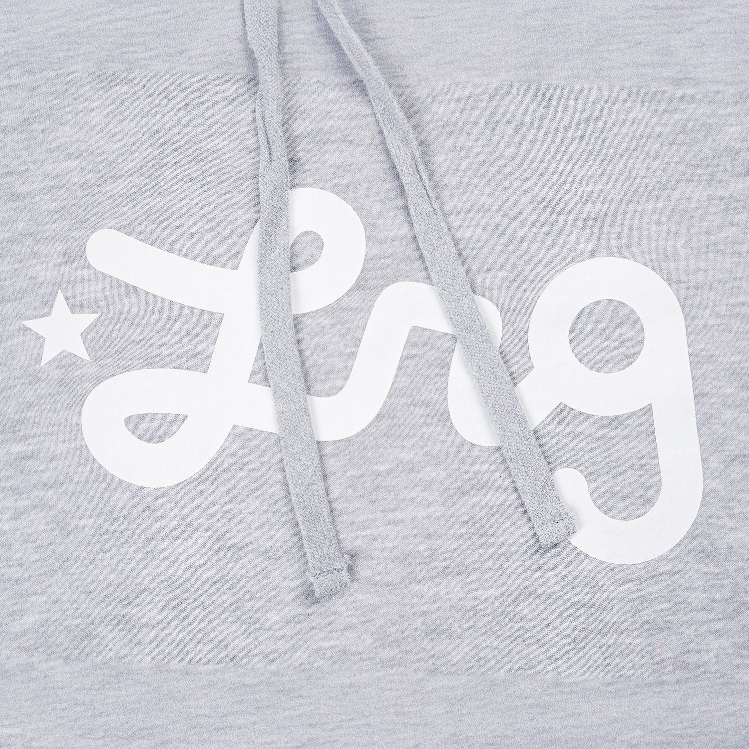 LIFTED SCRIPT Pullover Hoodie - Athletic Heather Grey
