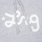 LIFTED SCRIPT Pullover Hoodie - Athletic Heather Grey