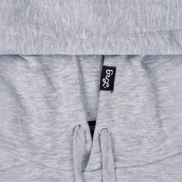 LIFTED SCRIPT Pullover Hoodie - Athletic Heather Grey