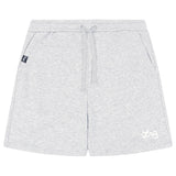 LIFTED SCRIPT SHORT - Athletic Heather Grey