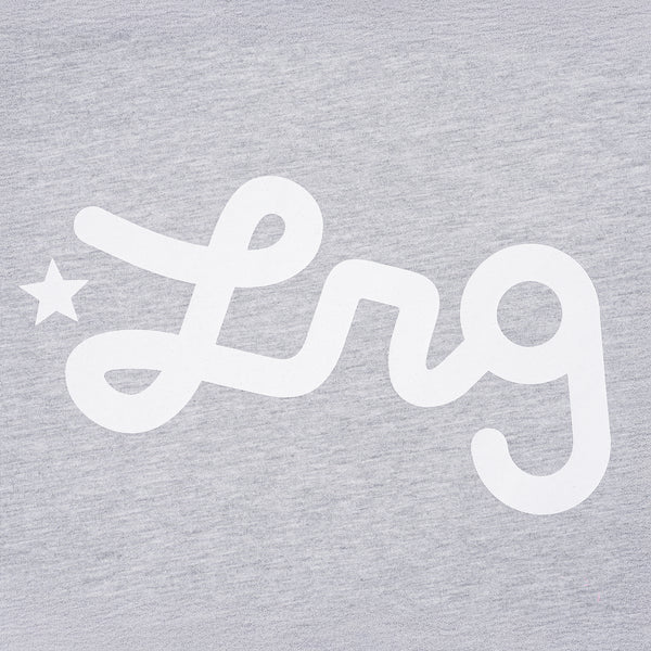 Lifted Script Tee HO25 - Athletic Heather Grey