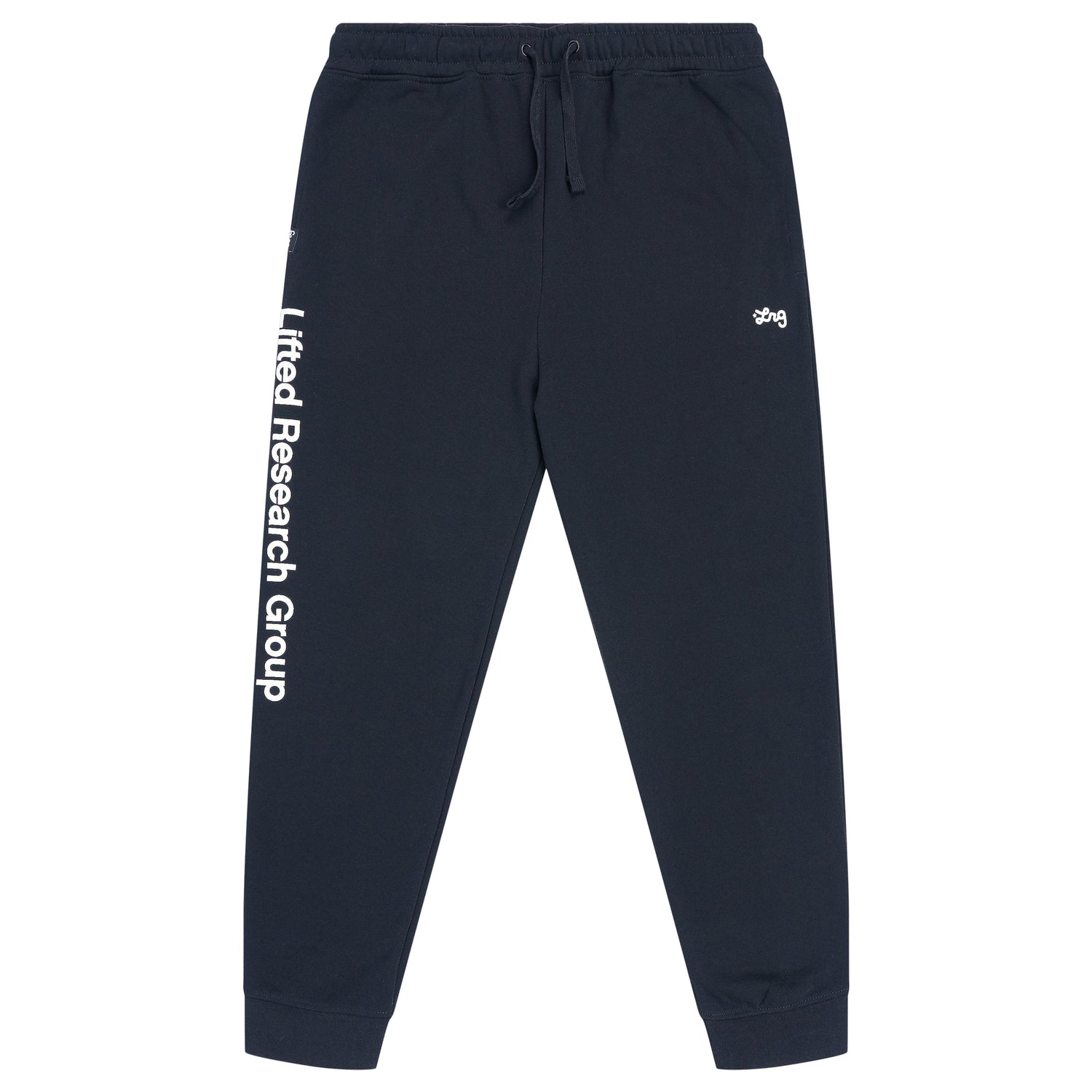 LIFTED SCRIPT JOGGER - Black