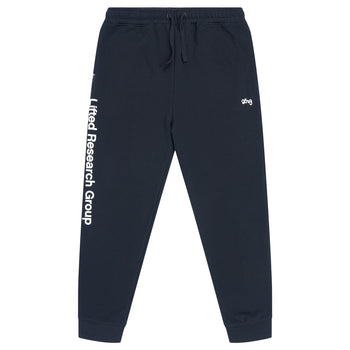 LIFTED SCRIPT JOGGER - Black