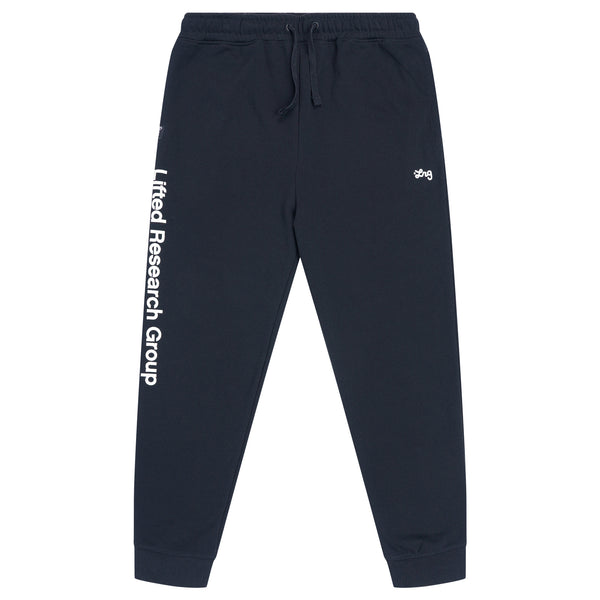 LIFTED SCRIPT JOGGER - Black
