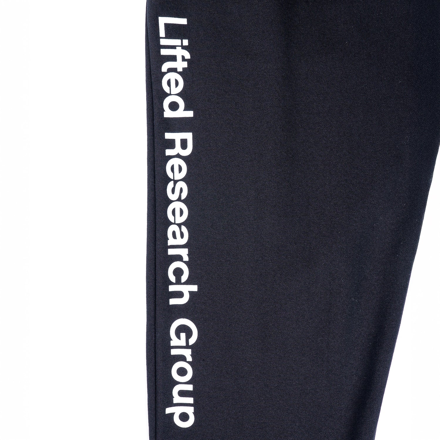 LIFTED SCRIPT JOGGER - Black