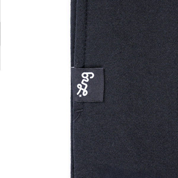 LIFTED SCRIPT JOGGER - Black