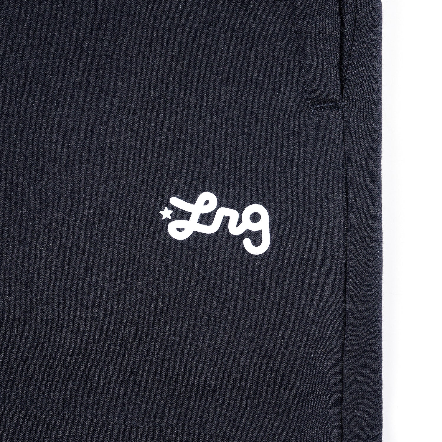 LIFTED SCRIPT JOGGER - Black