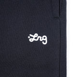 LIFTED SCRIPT JOGGER - Black