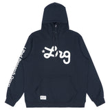 LIFTED SCRIPT Pullover Hoodie - Black