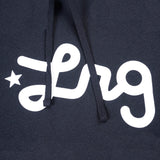 LIFTED SCRIPT Pullover Hoodie - Black