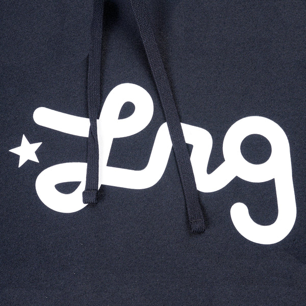 LIFTED SCRIPT Pullover Hoodie - Black