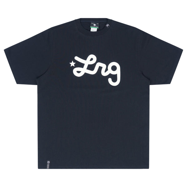 Lifted Script Tee HO25 Black/Red | LRG Clothing