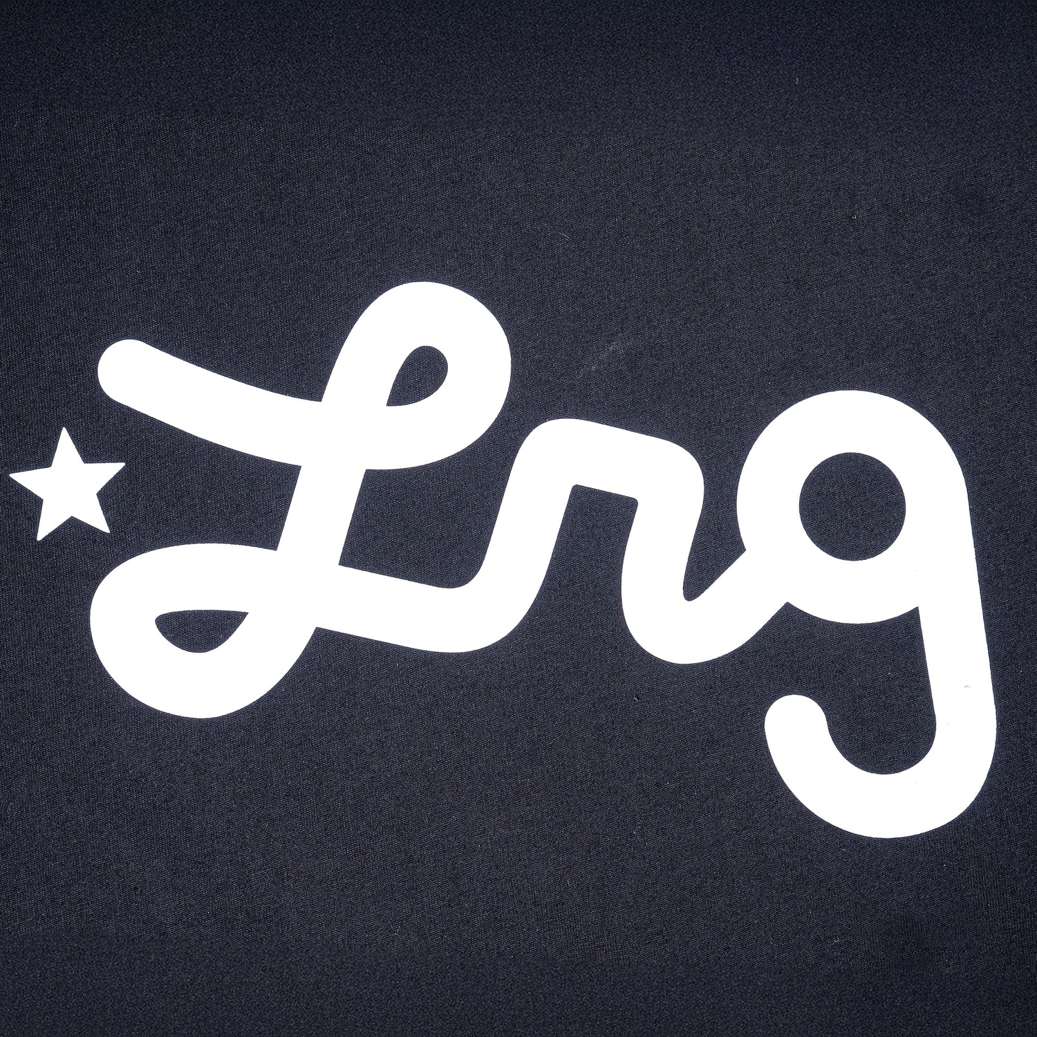 Lifted Script Tee - Black