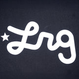 Lifted Script Tee - Black