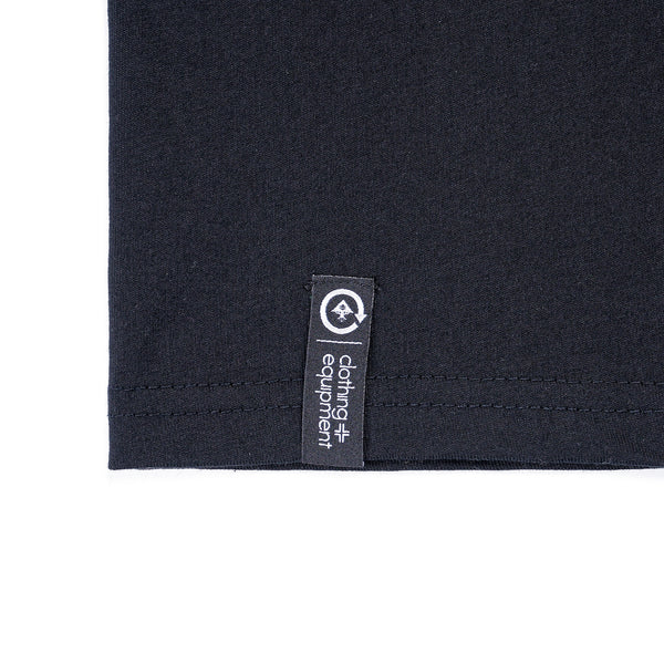 Lifted Script Tee - Black