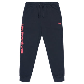 LIFTED SCRIPT JOGGER - Black/Red