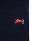 LIFTED SCRIPT JOGGER - Black/Red