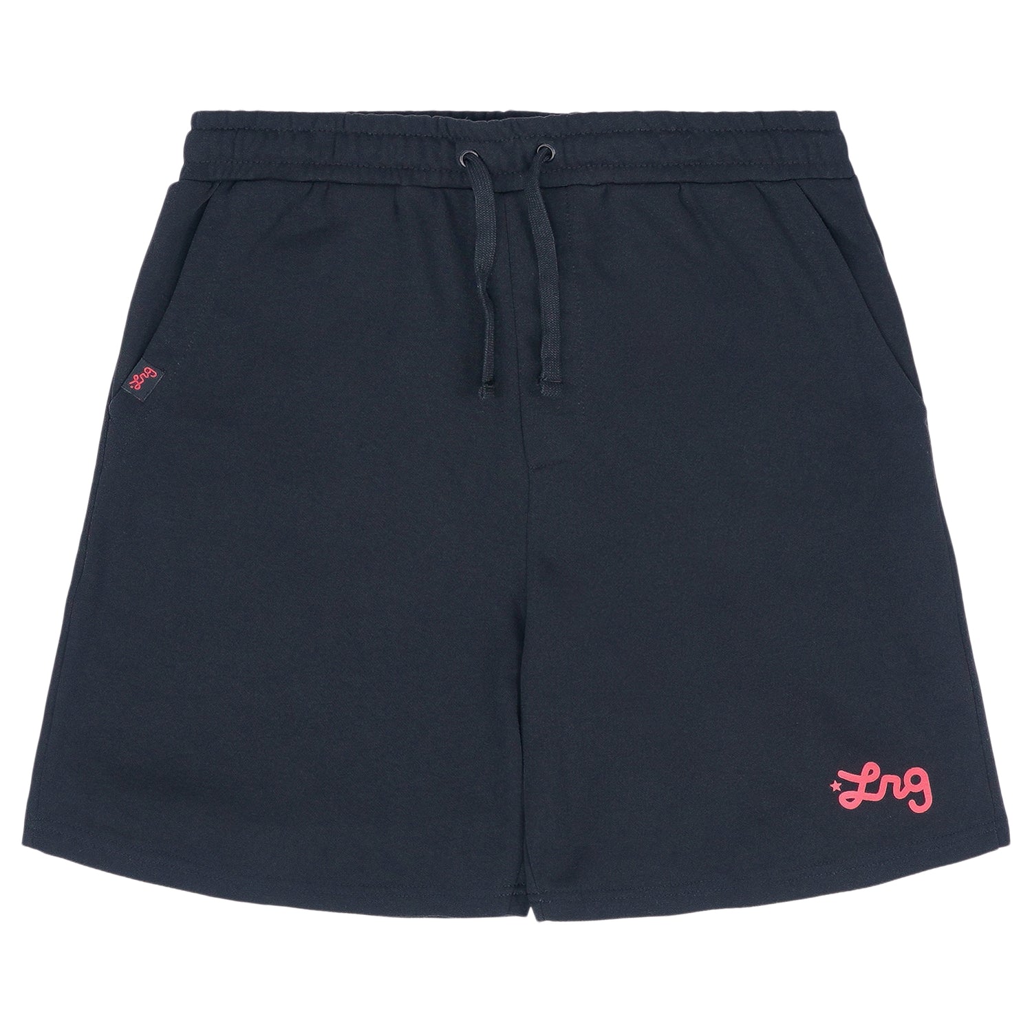LIFTED SCRIPT SHORT - Black/Red