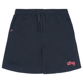 LIFTED SCRIPT SHORT - Black/Red