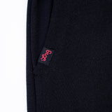LIFTED SCRIPT SHORT - Black/Red