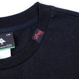 Lifted Script Tee - Black/Red