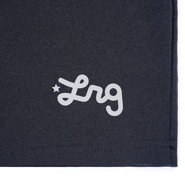 LIFTED SCRIPT SHORT - Black Reflective