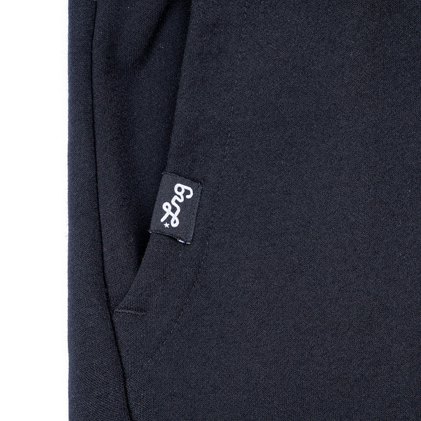 LIFTED SCRIPT SHORT - Black Reflective