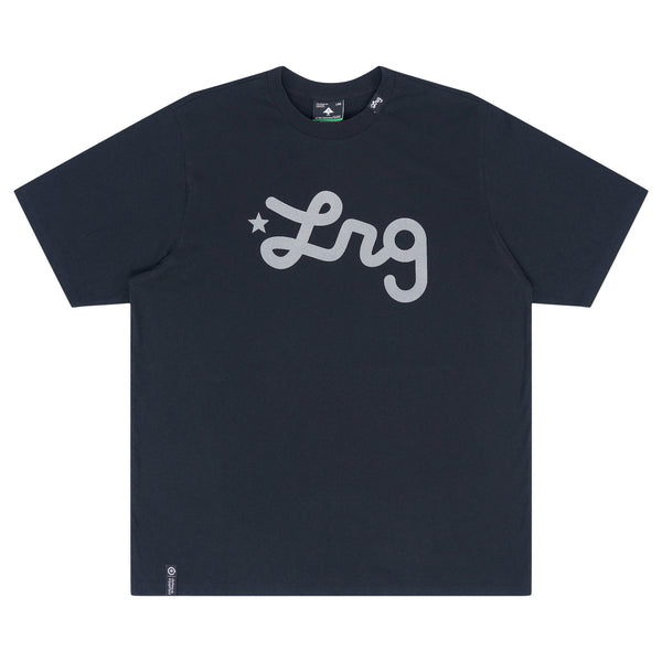 Lifted Script Tee HO25 Black/Red | LRG Clothing