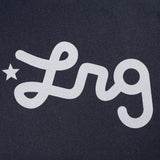 Lifted Script Tee - Black Reflective