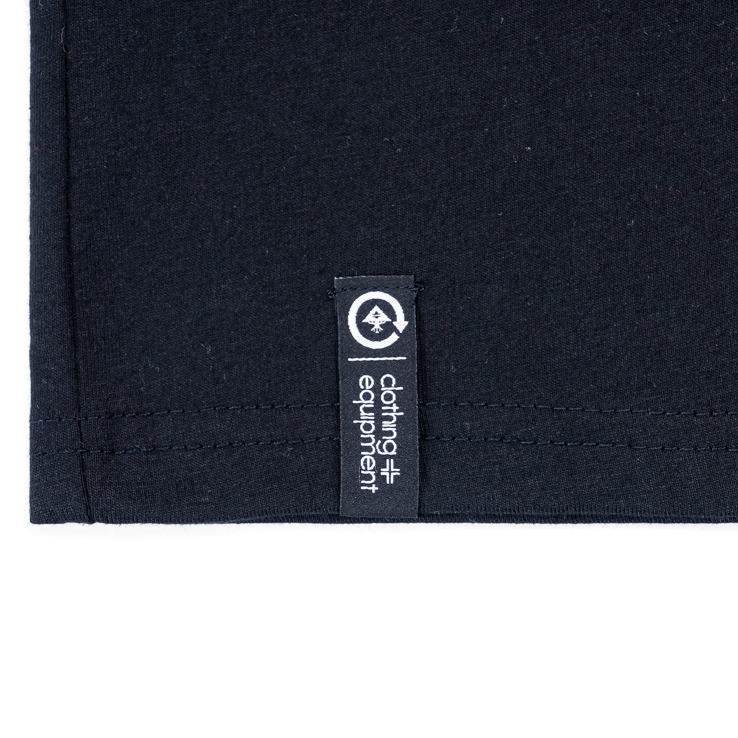 Lifted Script Tee - Black Reflective