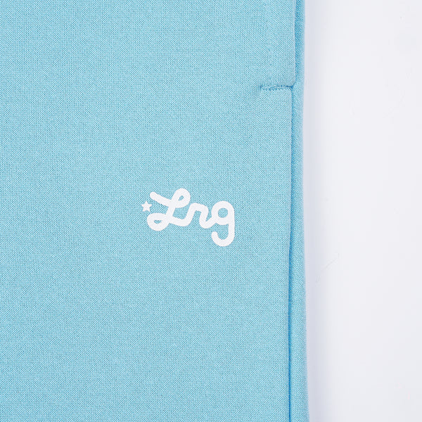 LIFTED SCRIPT JOGGER - Carolina Blue