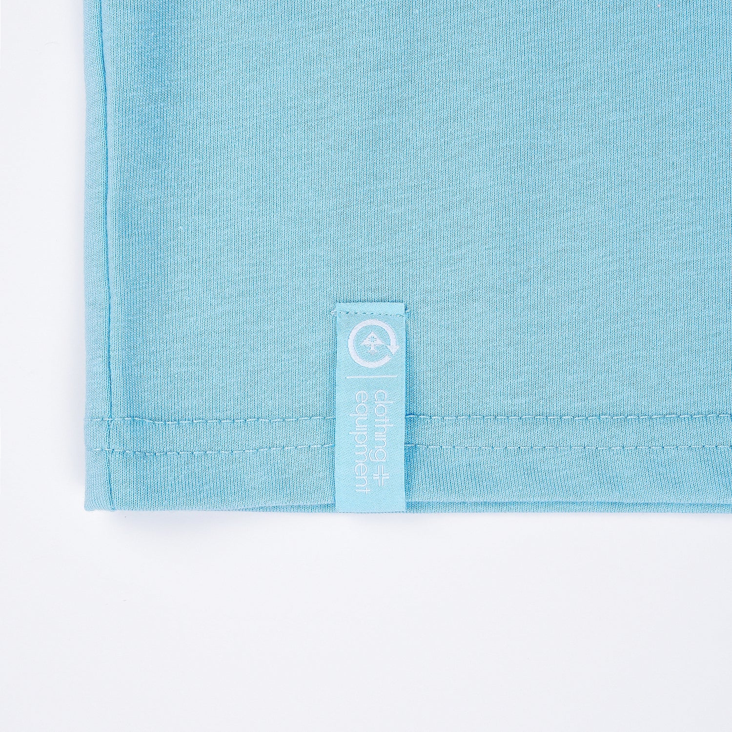 Lifted Script Tee - Carolina Blue