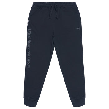 LIFTED SCRIPT JOGGER - Jet Black