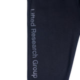 LIFTED SCRIPT JOGGER - Jet Black