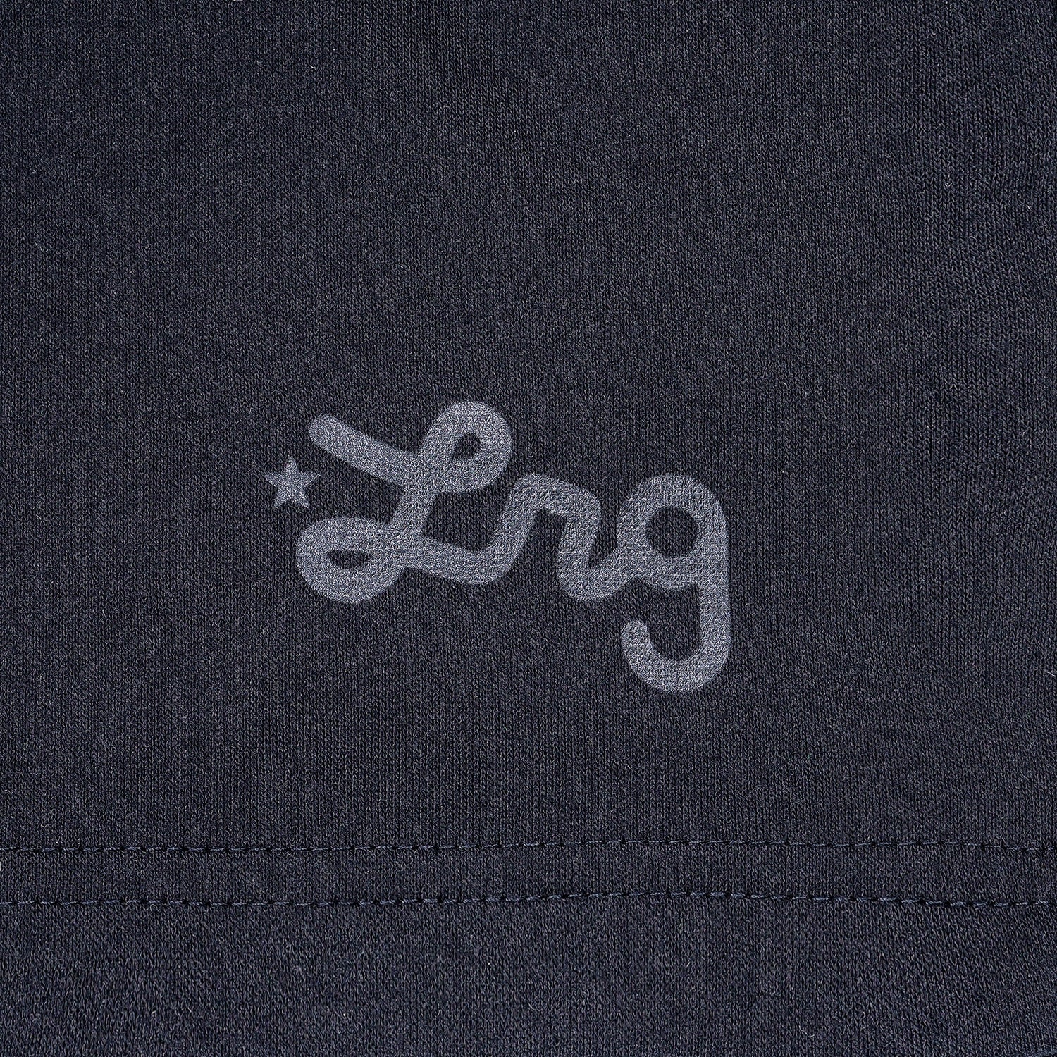 LIFTED SCRIPT SHORT - Jet Black